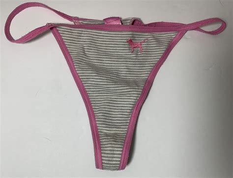 VTG VICTORIA S SECRET RARE Signature Waistband V String Bikini Thong