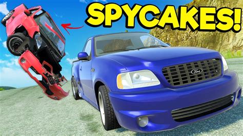 Spycakes I Used Upgraded FORD LIGHTNING TRUCKS In A Mountain Race In