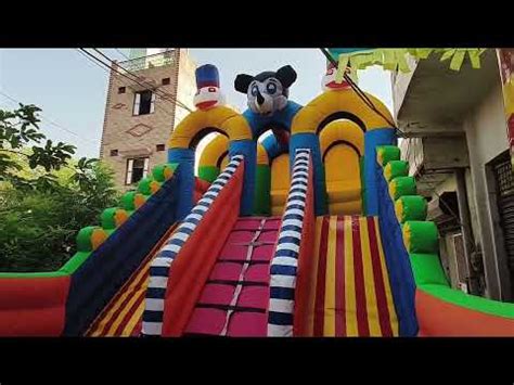 Micky Mouse Jumping Bouncy Size Like And Subscribe The Channel Ll