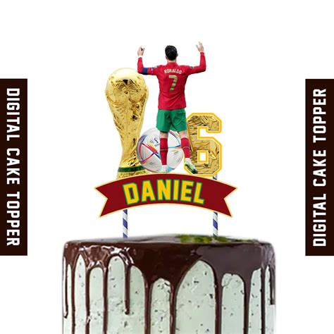 Digital Ronaldo Cake Topper Etsy Australia