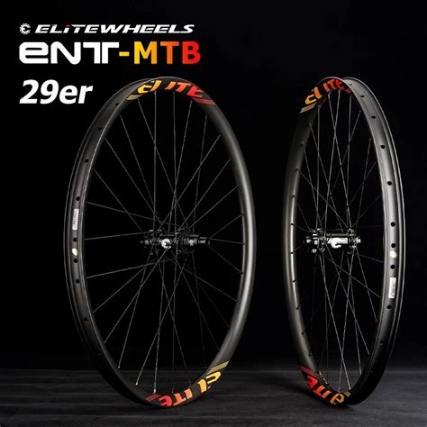 ELITEWHEELS 29er MTB węglowe koła Ultralight 28mm szerokość 24