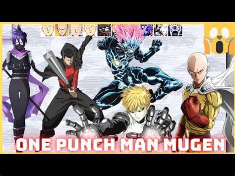 ONE PUNCH MAN MUGEN APK MOD BVN JOGO DO ONE PUNCH MAN YouTube