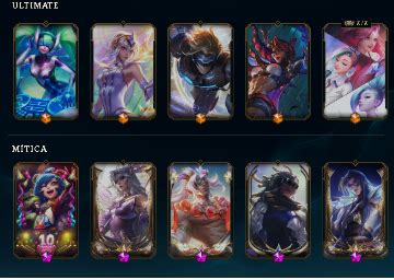 Conta Prata Muitas Skins Ultimate E League Of Legends Contas