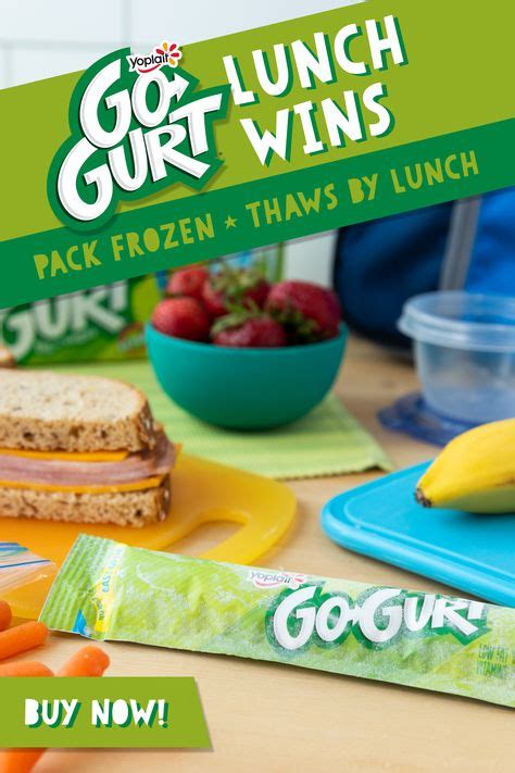 33 Best Go-GURT Fun ideas | gogurt, kids meals, fun lunch