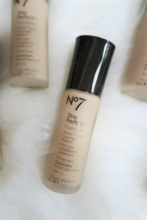 No7 Stay Perfect Foundation Review & Swatches | Samantha Schuerman ...