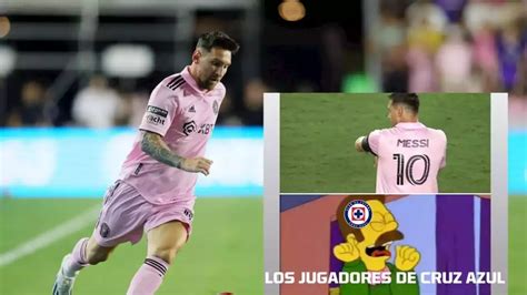 Los Mejores MEMES De La Derrota De Cruz Azul Ante Messi Y El Inter De