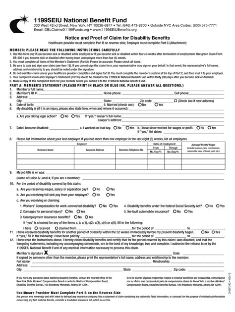 Disability Form Fill Out And Sign Printable Pdf