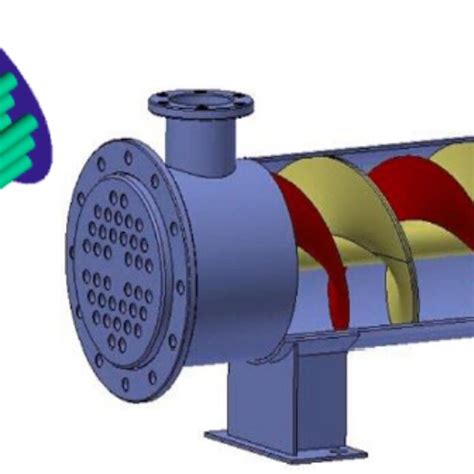 Segmental Baffle And Helical Baffle Shell And Tube Heat Exchanger