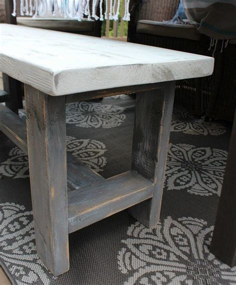 Diy Meubles And Relooking Build It Farmhouse Bench Instructions