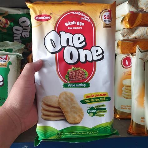 Bánh Gạo ONE ONE Vị Bò Nướng (150gr) | Shopee Việt Nam