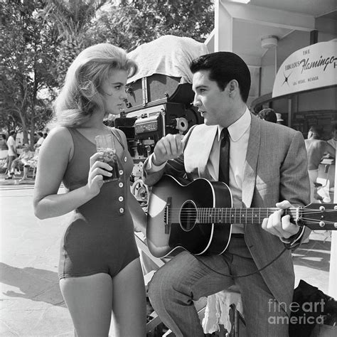 Ann-margret And Elvis by Bettmann