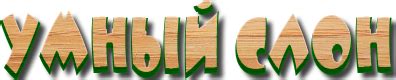 Умный Слон - Развивающие деревянные игрушки - Интернет магазин