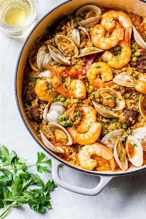 Seafood Paella Skinnytaste