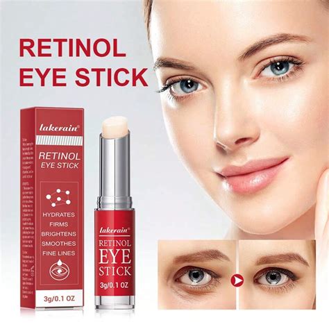 1 Peça Bastão de Creme para os Olhos de Retinol Reduz Bolsas nos Olhos