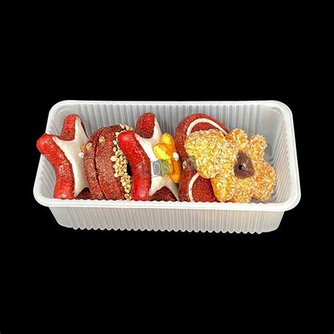 Wholesale Custom Food Grade Plastic Clear PET Dessert Tray Blister