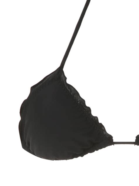 Amir Slama Triangle Bikini Set Black FARFETCH