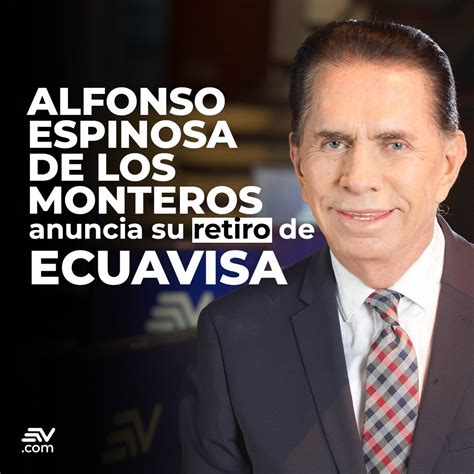 Ecuavisa Noticias on Twitter Este 6 de abril Don Alfonso anunció