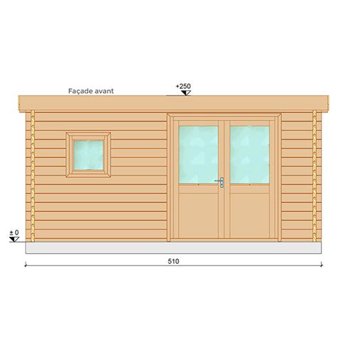 Abri De Jardin Nantua M Bois Douglas Mm Fabrication Fran Aise L