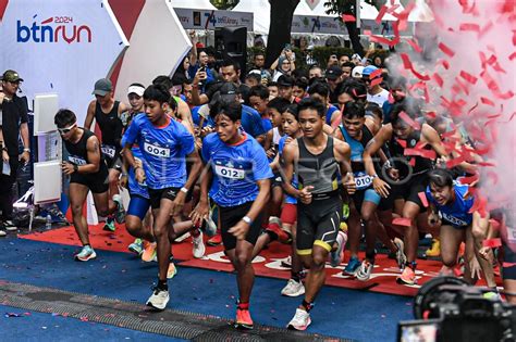 BTN Jakarta Run 2024 ANTARA Foto