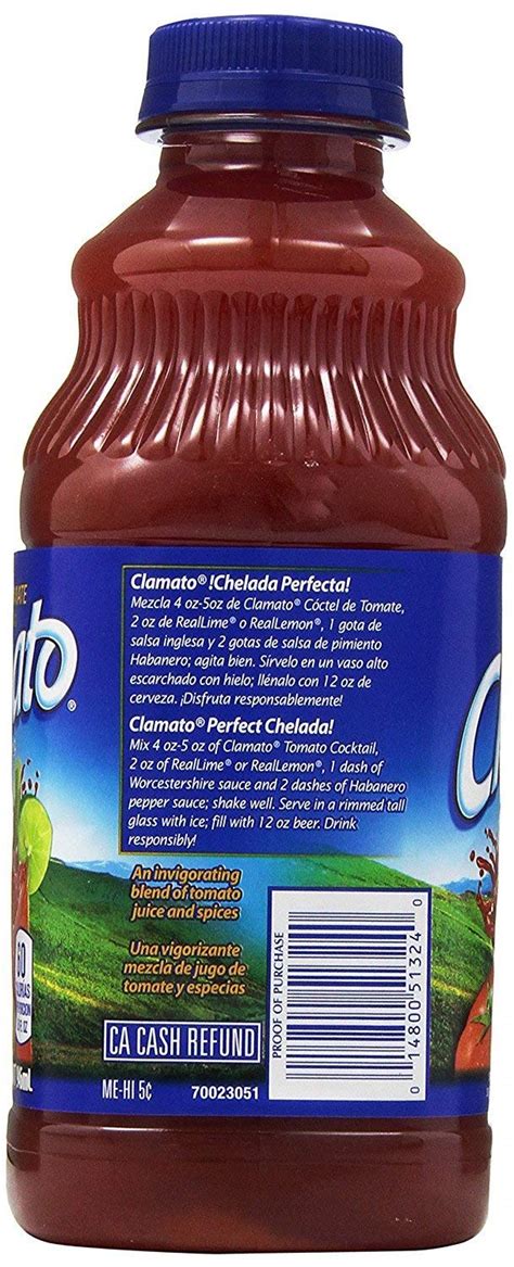 33 Clamato Juice Nutrition Label Labels Database 2020