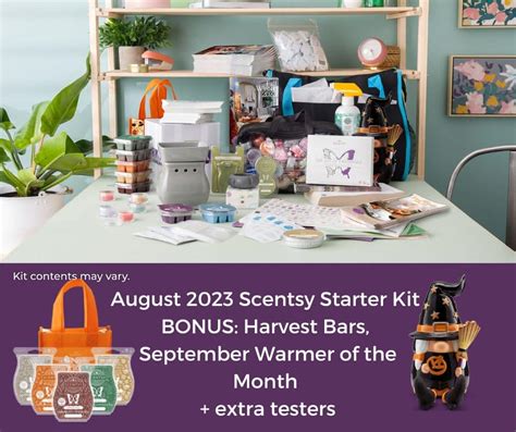 Join Scentsy In August Fall Enhanced Starter Kit Bonus Harvest