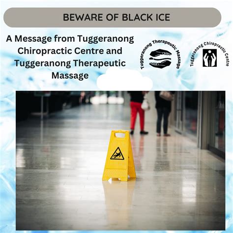 Beware of Black Ice - Tuggeranong Chiropractic Centre & Tuggeranong ...