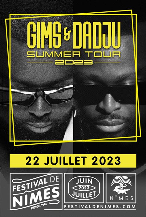 GIMS DADJU PRESSE Festival de Nîmes