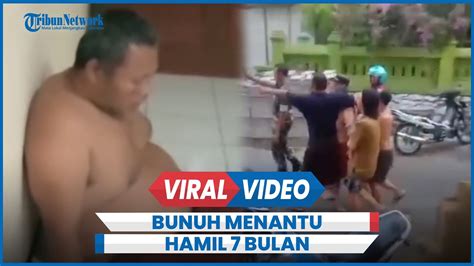 Detik Detik Penangkapan Mertua Bunuh Menantu Hamil 7 Bulan Youtube