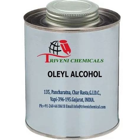 Oleyl Alcohol, Packaging Type: Drum, Triveni Chemicals | ID: 4001136855