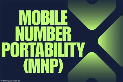 Mobile Number Portability Mnp