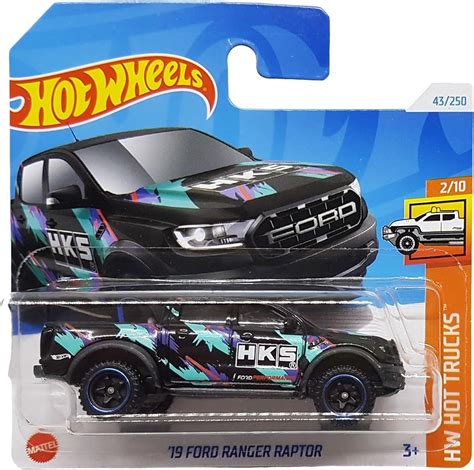 Hot Wheels Ford Ranger Raptor HW Hot Trucks HTC Short Card HKS Design