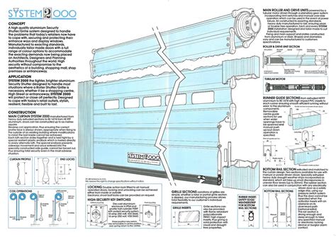 roller shutter doors system  group  roller shutters