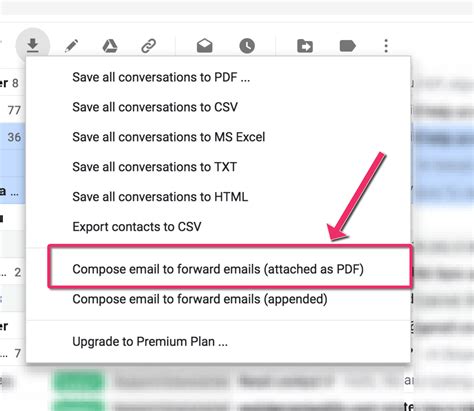 How To Forward Multiple Emails As A Pdf Attachment Using Save Emails As