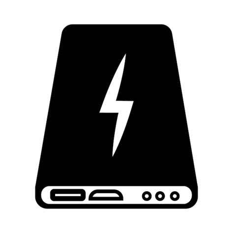 Powerbank-symbol | Premium-Vektor