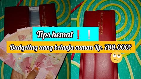 Budgeting Bulan April Tips Hemat Uang Belanja Tipshemat Youtubepemula