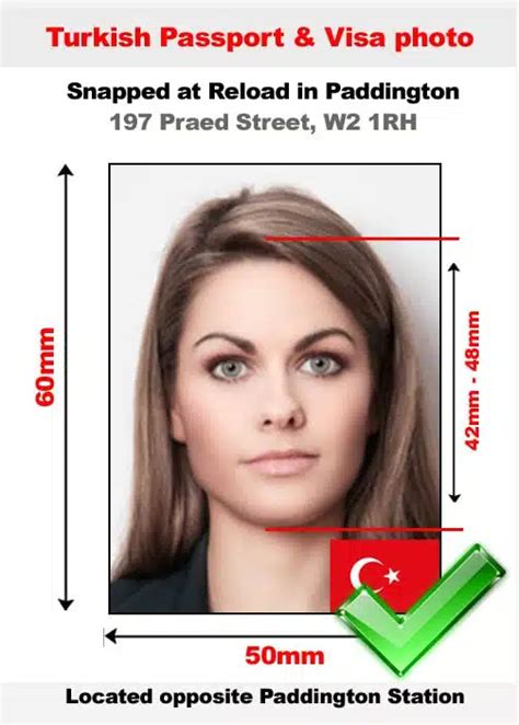turkey passport photo  visa photo  turkey  paddington london