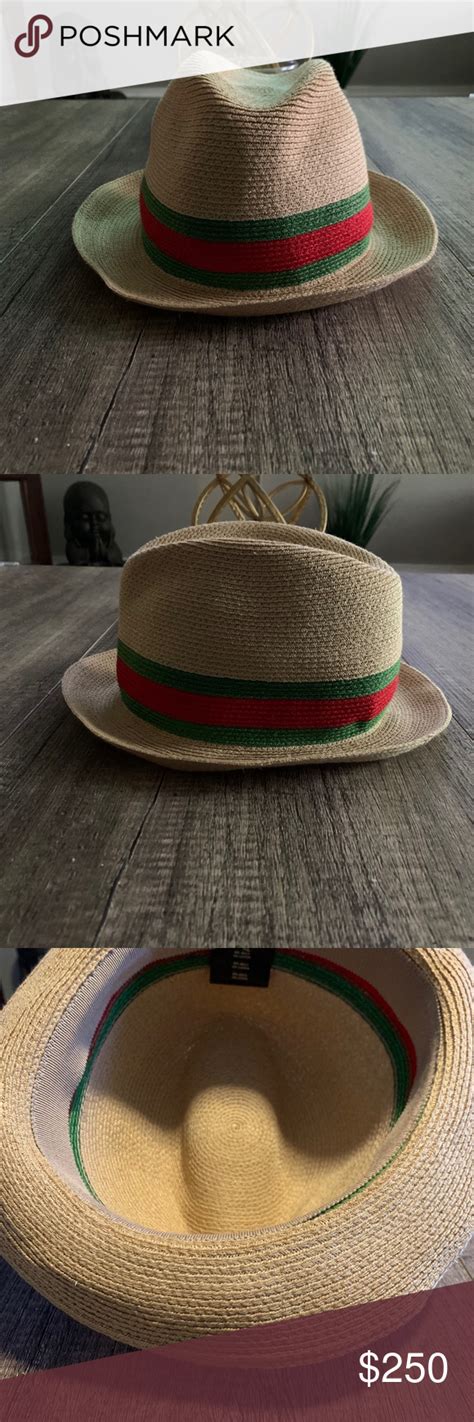 Gucci Straw Fedora Straw Fedora Fedora Straw Fedora Hat