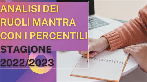 ANALISI STAGIONE FANTACALCIO MANTRA 2022 2023 I PERCENTILI PER TUTTI