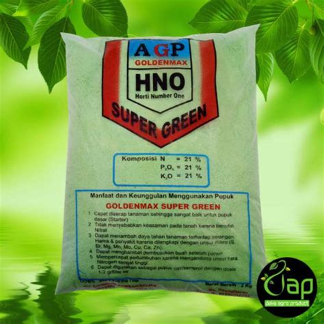 Jual Pupuk Hno Super Green Kg Shopee Indonesia