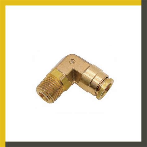 Conector Codo Macho Giratorio Serie Ptc Unixel