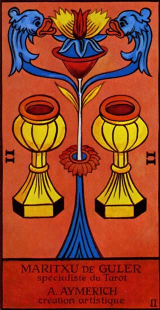 2 De Copas Significado Da Carta No Tarot Iquilibrio