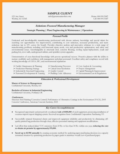 production planner cv template templates  production planner