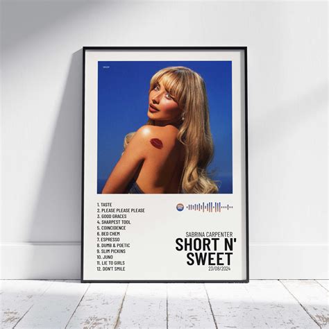 Sabrina Carpenter - Posters digitales – Urban Sound Prints