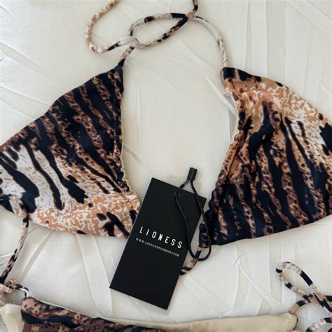 Lioness Swim Lioness Tiger Bikini Nwt Poshmark