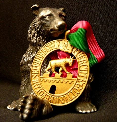 Anhalt Bear Of Duchy Of Anhalt Holding The House Order Of Flickr