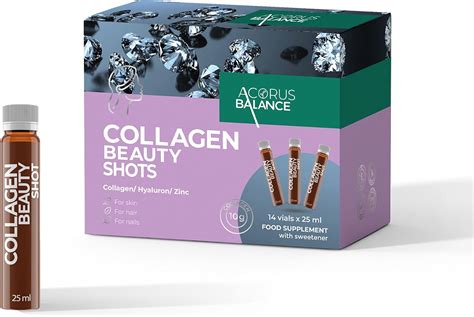 ACORUS BALANCE Beauty Collagen Shots | for Skin, Hair and Nails ...
