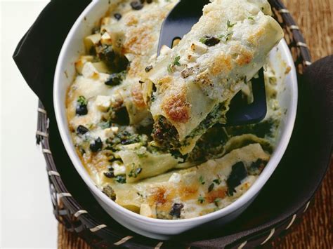 Cannelloni Mit Spinat Hackfleisch F Llung Rezept Eat Smarter