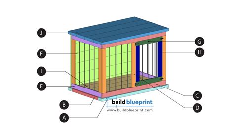 Single Dog Kennel DIY Plans - Build Blueprint