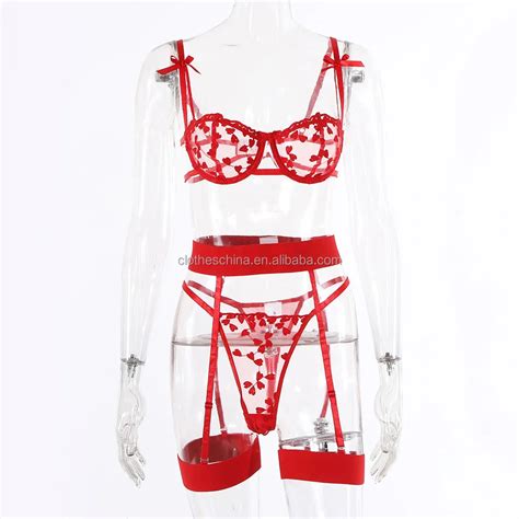 Chuangerm Oem New Arrival Lingerie For Women Lace Embroidery Girl