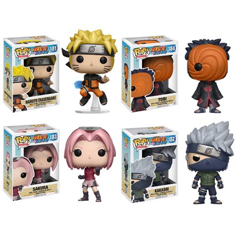 Funko Pop Animation Naruto Series 2 Vinyl Figures Set Of 4